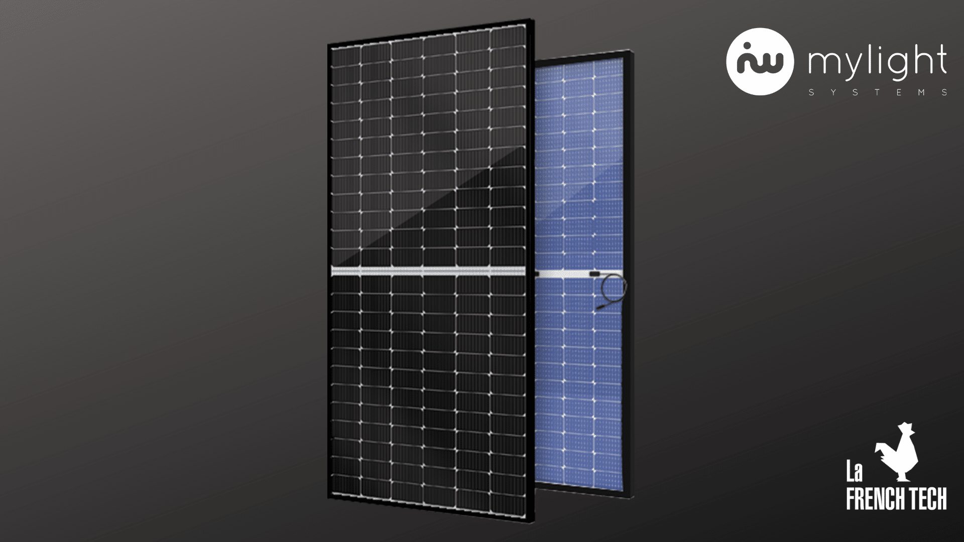 panneau solaire bifacial, mylight systems, énergie renouvelable, garantie 30ans, technologie